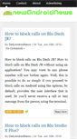 Mobile Screenshot of newandroidnews.com