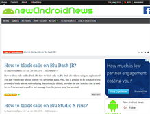 Tablet Screenshot of newandroidnews.com